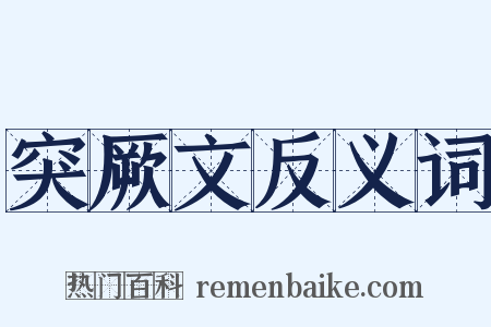 突厥文反义词是什么意思的图片